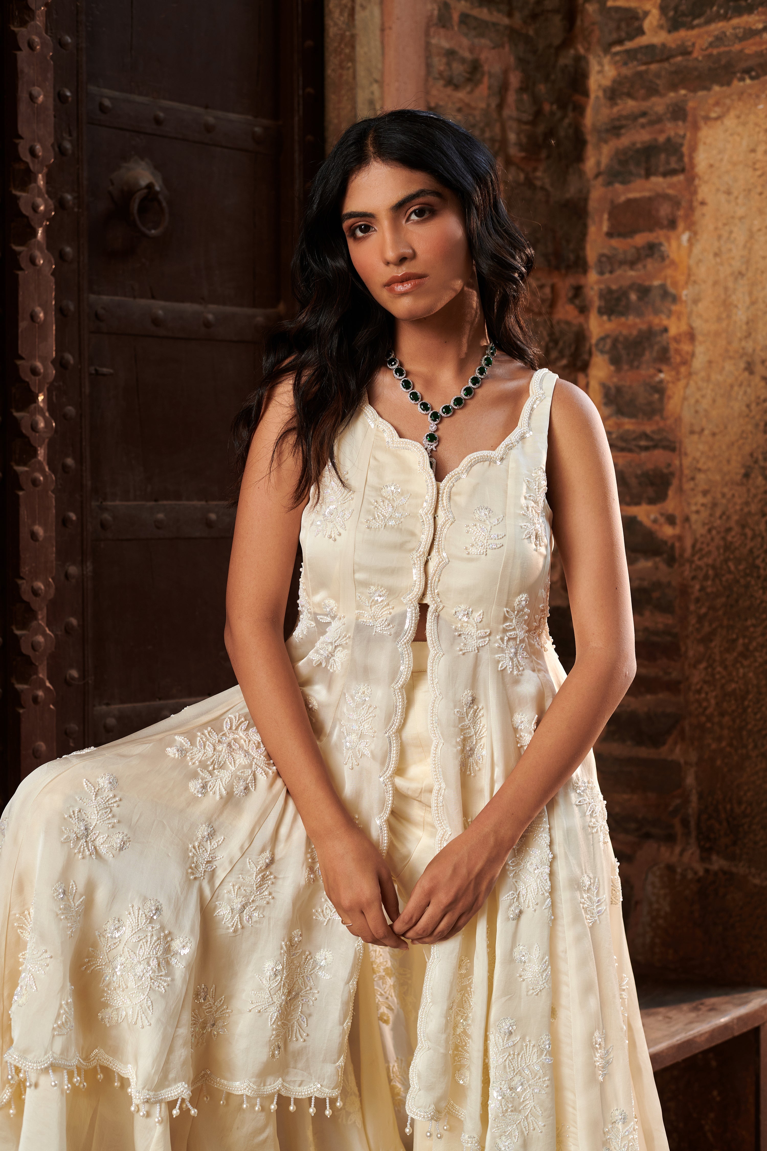 Tarunī (तारुणी) - Kurta Palazzo Set