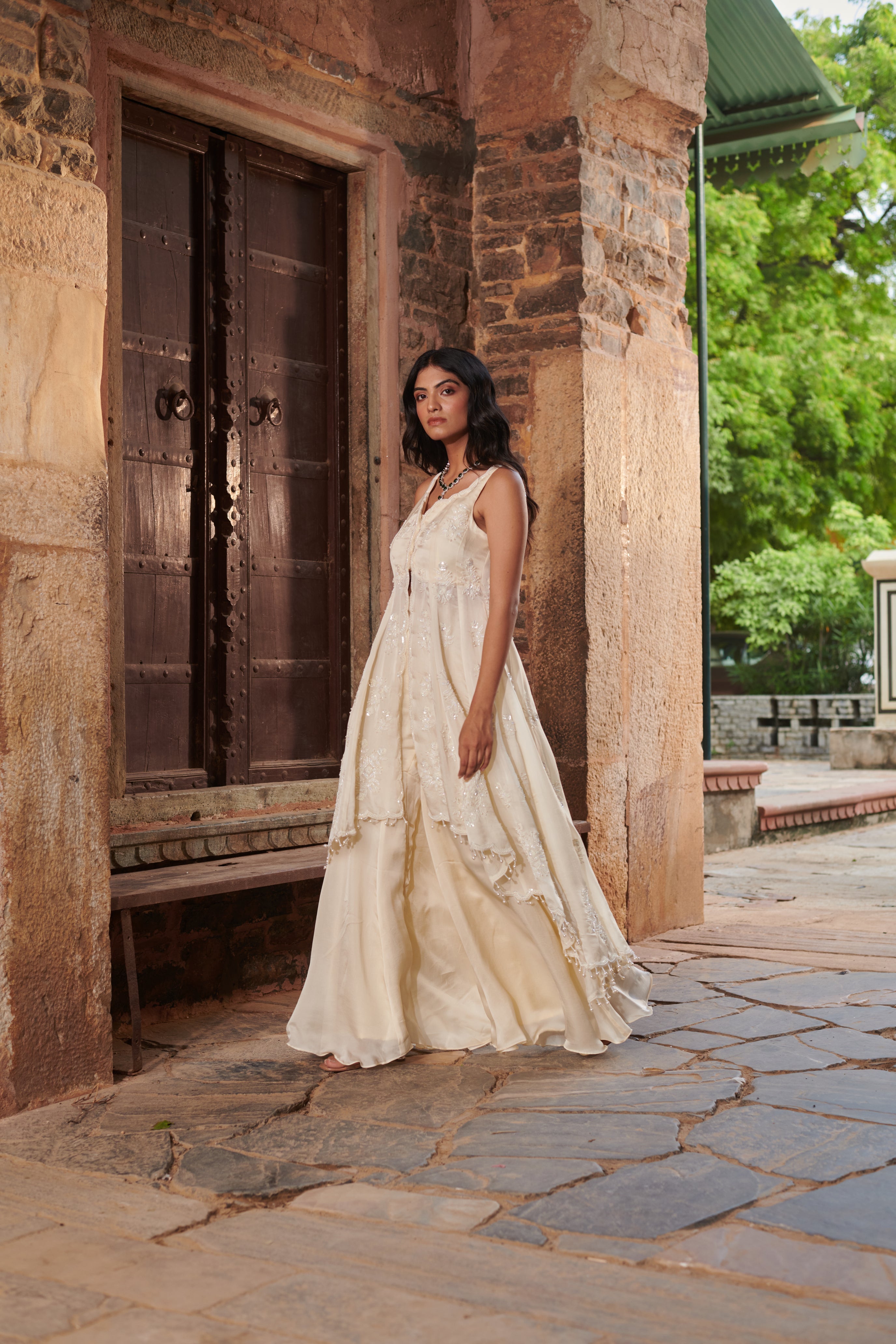 Tarunī (तारुणी) - Kurta Palazzo Set