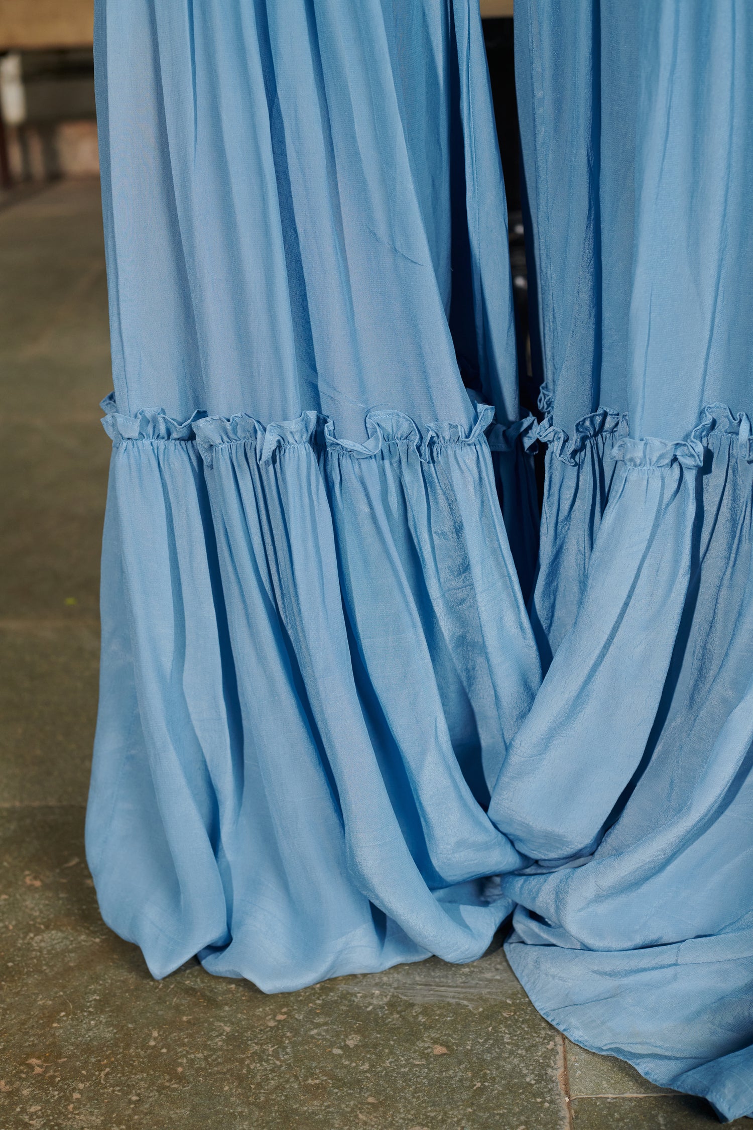 Vistāra  (विस्तारा) - Sharara with Top and Kurti Set