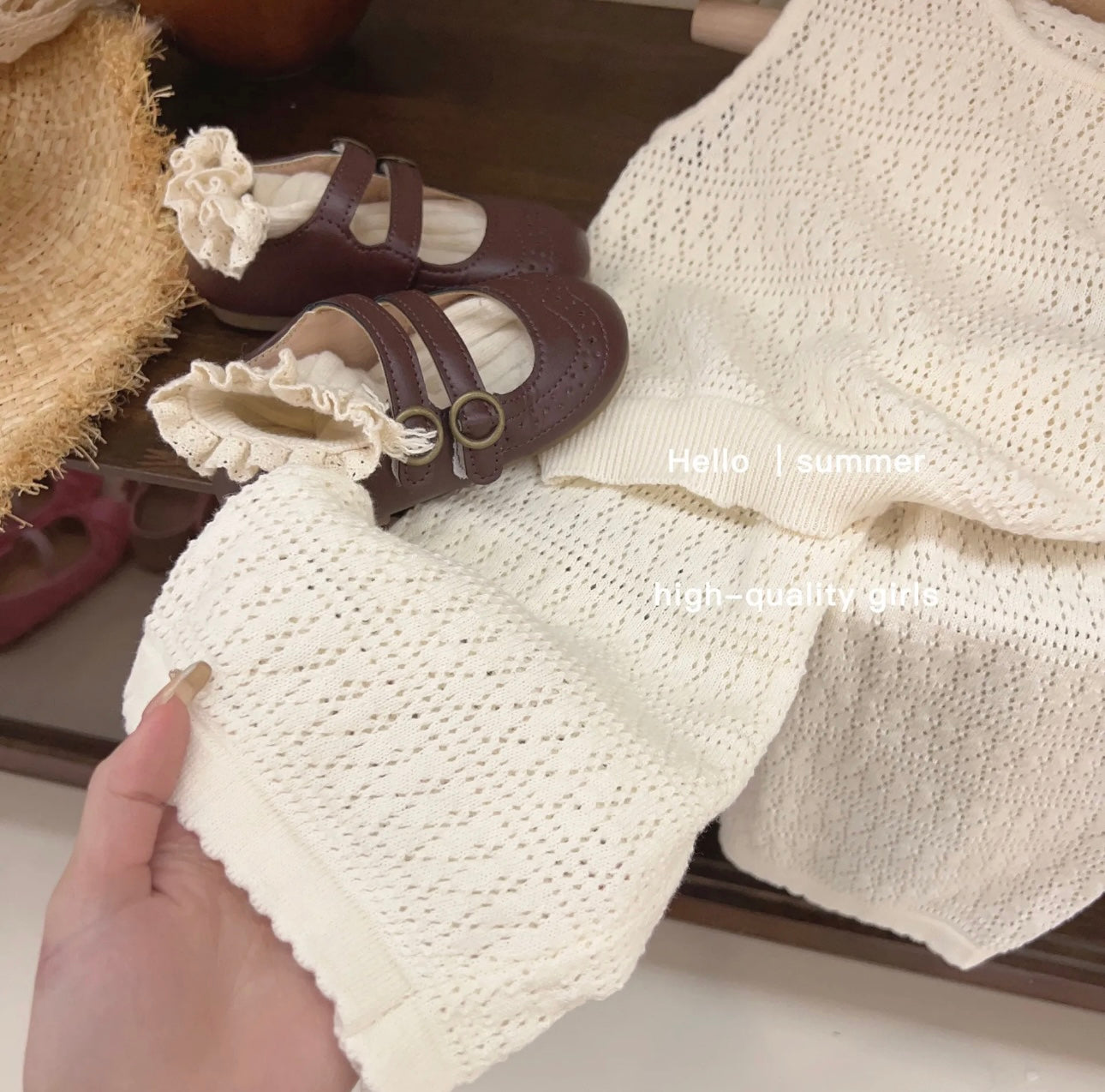 Sheer Lace Beach Cord- Vacation wear