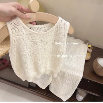 Sheer Lace Beach Cord- Vacation wear