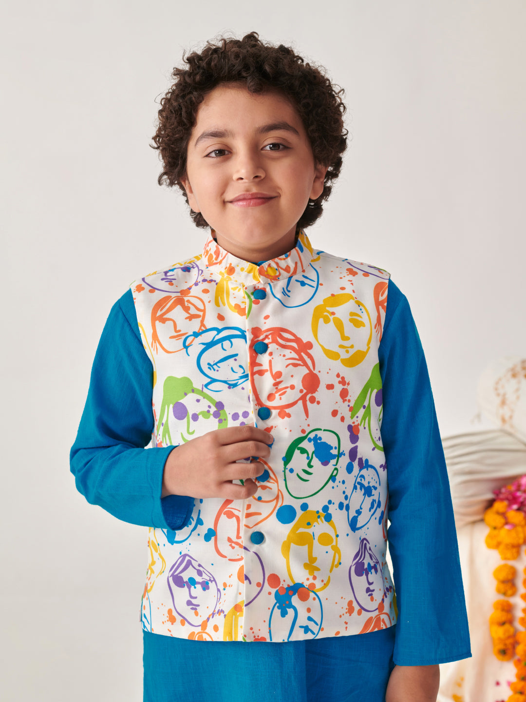 Boys Regular Kurta With Pyjamas